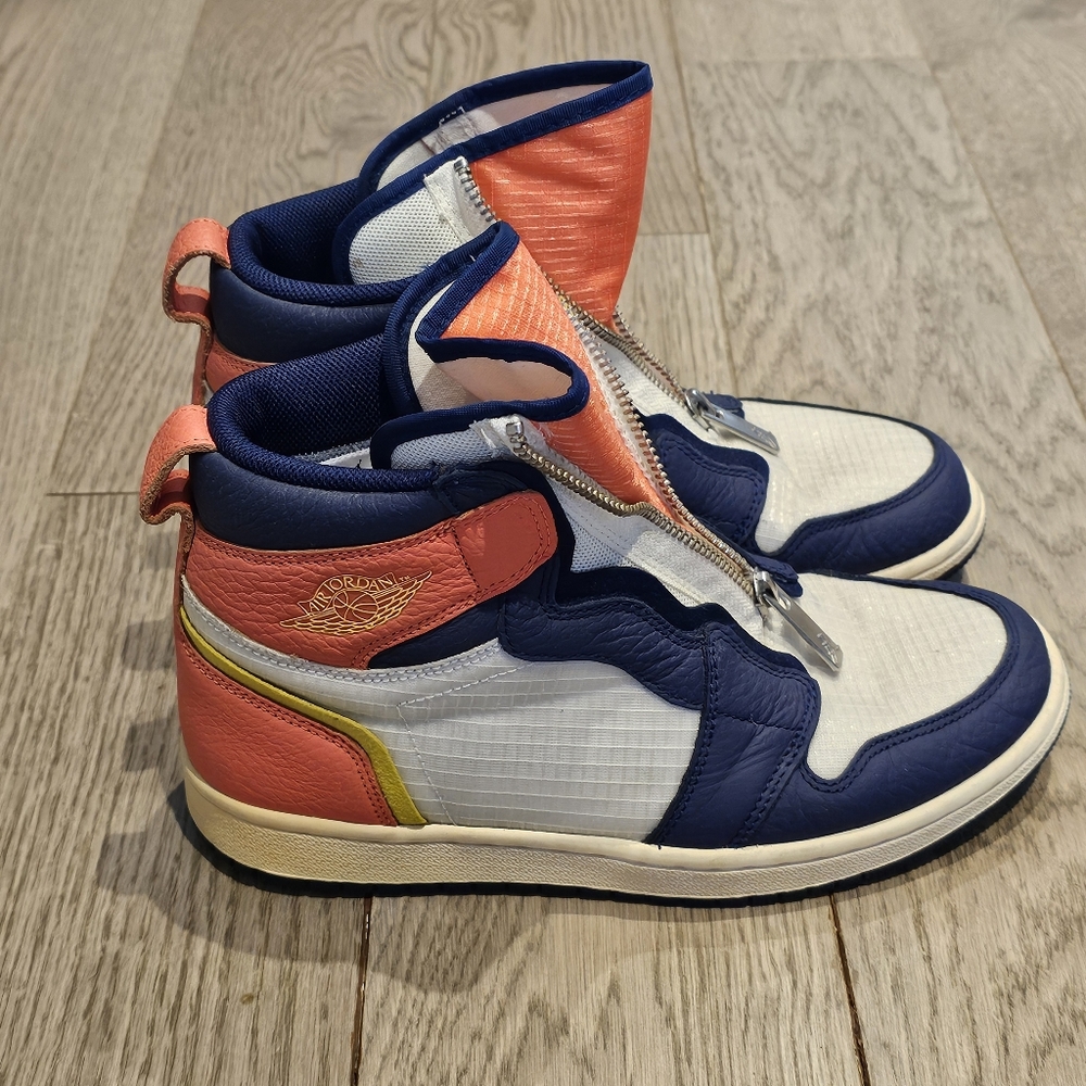 Air Jordan 1 High Zip 'Blue Void Citron' colorway Size 7